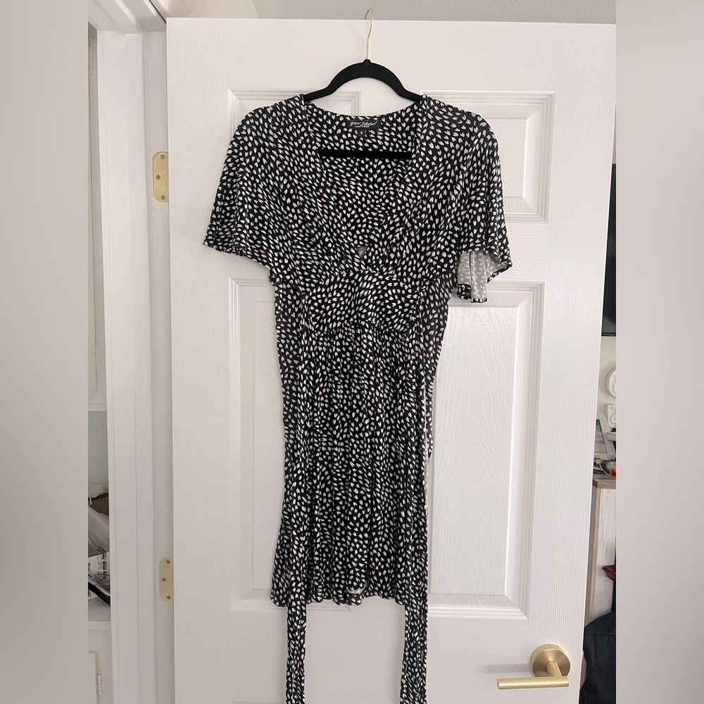Betsey Johnson Vintage Heart Lycra Batwing Tunic